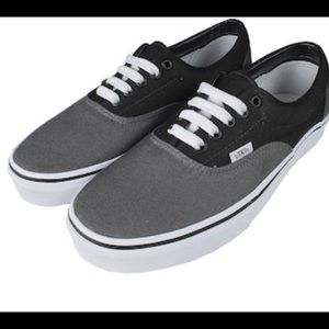 Grey Black White Vans